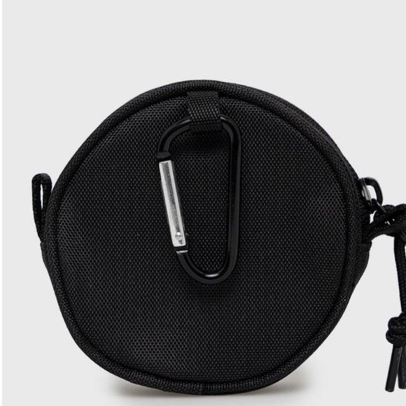 Converse Utility Pouch Bag Unisex Zip Logo White Black 10023842-A01 - Picture 3 of 6